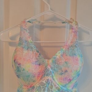 FINAL PRICE colorful Lace Halter Bralette ( PINK VICTORIA SECRET )